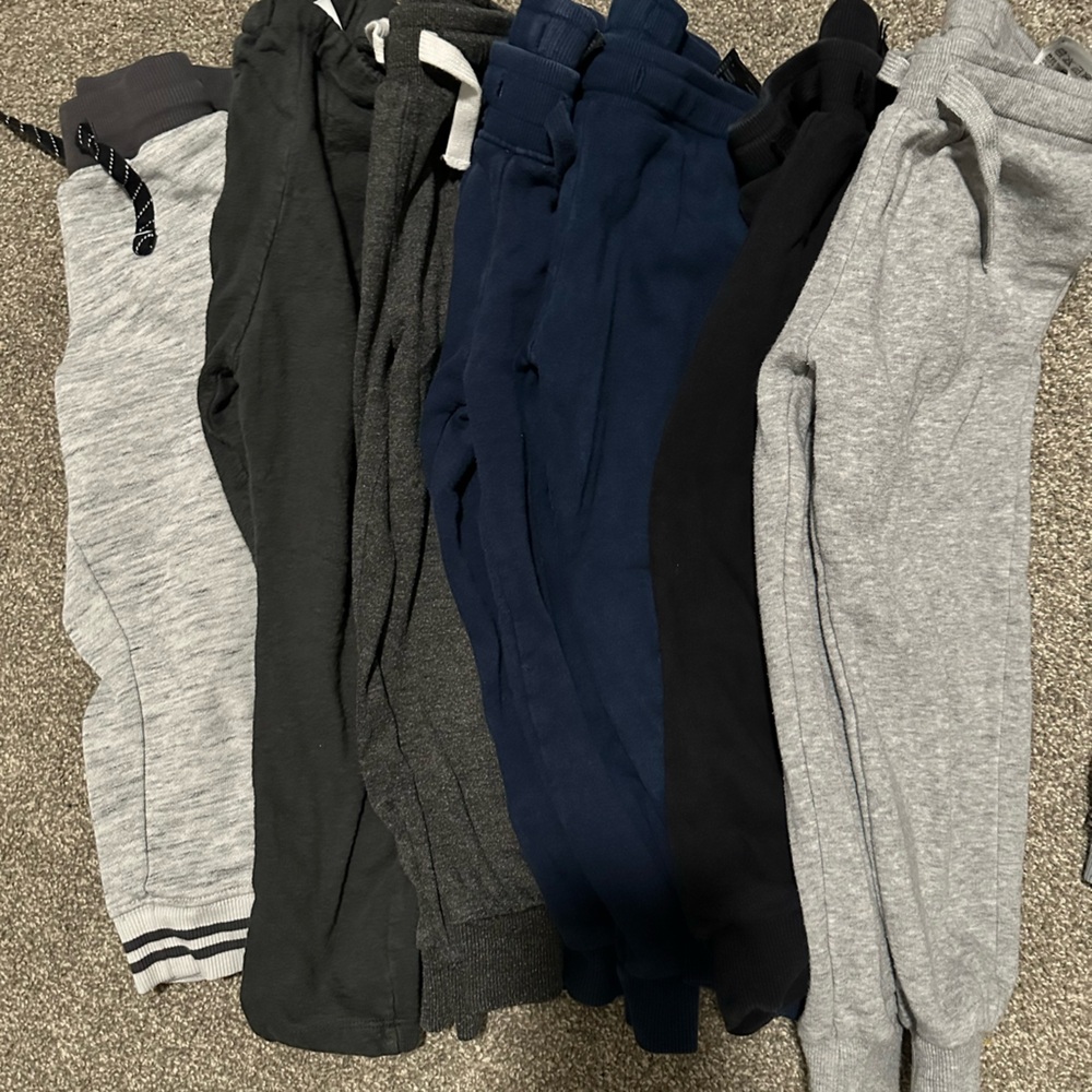 Assortment of Preloved Pants & Joggers, Sizes 3-4T